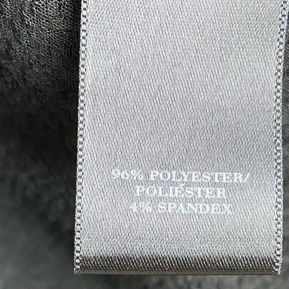 LOFT Black Cold Shoulder Embossed Dress - Picture 5 of 6